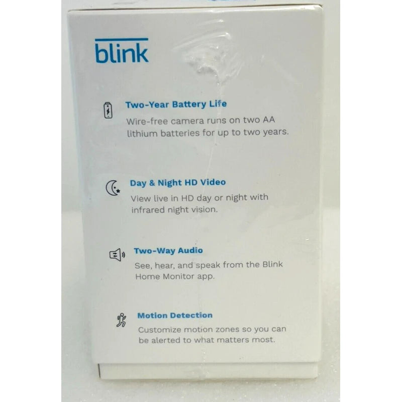 Blink Outdoor (3rd Generation) Add-On Security Camera BCM00400U, New/Sealed