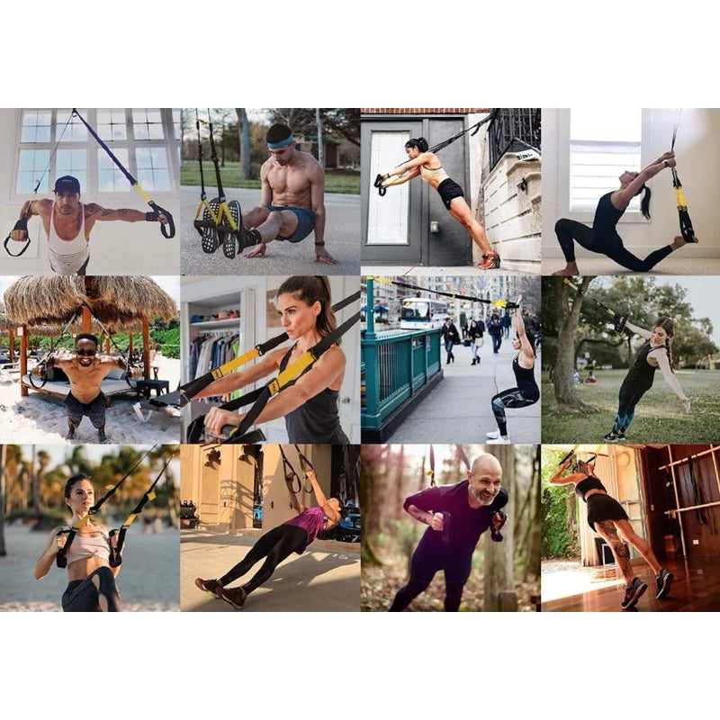 TRX PRO 4 System Suspension Trainer Home Gym Workout Equipment Resistance Straps