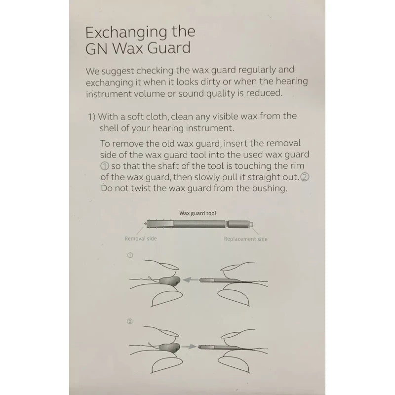 GN Resound Jabra Wax Filter. 16 Filters. Linx, Quattro, Key, One, Omnia, Enhance