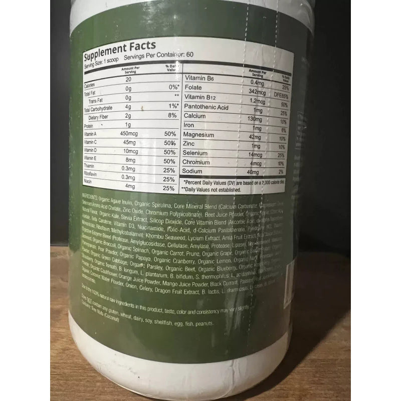 Patriot Power Greens Berry Flavor - 60 Servings - New / Sealed! Exp 5/2025