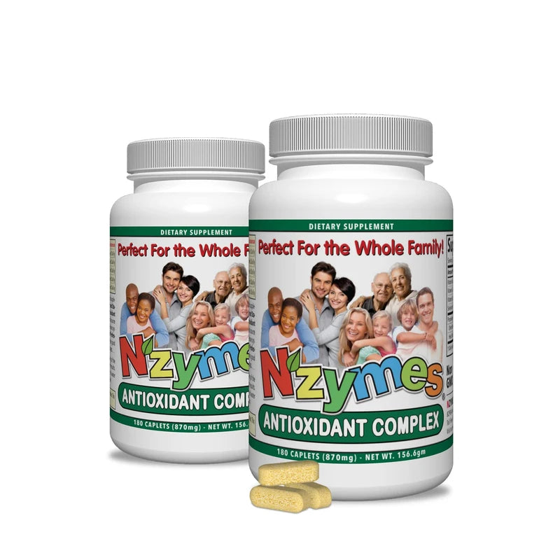 Nzymes® Antioxidant Complex for People of All Ages. Powerful antioxidant Formula for Today's Environmental Challenges. - 360 Count - Made in The USA