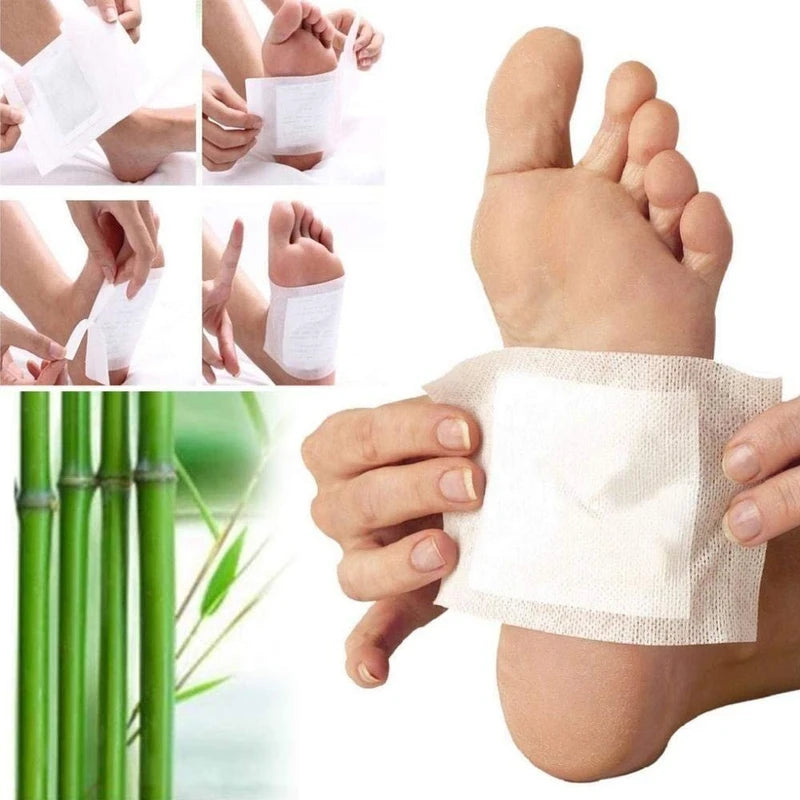 Original Kinoki Detox Foot Pads - Vital Plaster for Feet - Economy Pack of 5 = 50