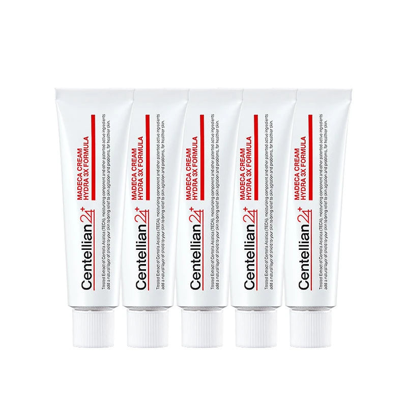 Centellian 24 Madeca Cream Moisturizing Cream Hydra 3x Formula 50ml 5 packs / 센텔리안24 마데카크림 수분크림 하이드라3x 포뮬러 50ml 5개