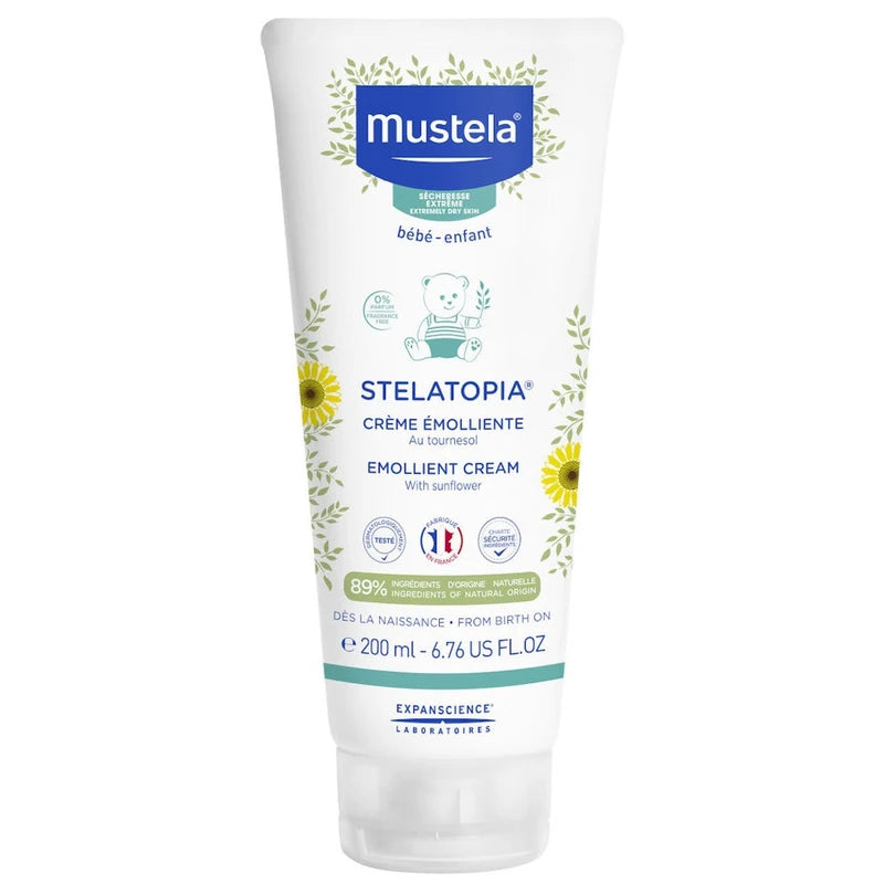 Mustela Stelatopia Emollient Cream 200ml