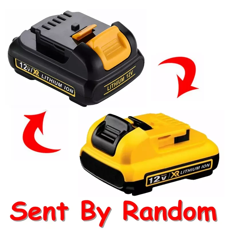 For DeWALT 2Pack 12v 3.0Ah 12 Volt XR Max Lithium Battery For Dewalt DCB127-2 DCB120 DCB121
