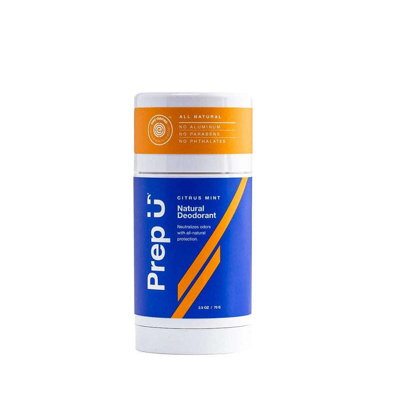 Prep U ; Natural Deodorant - Aluminum Free - Vegan - For Teen Boys, Girls, Kids, Men and Women - 2.5 oz (Solstice)
