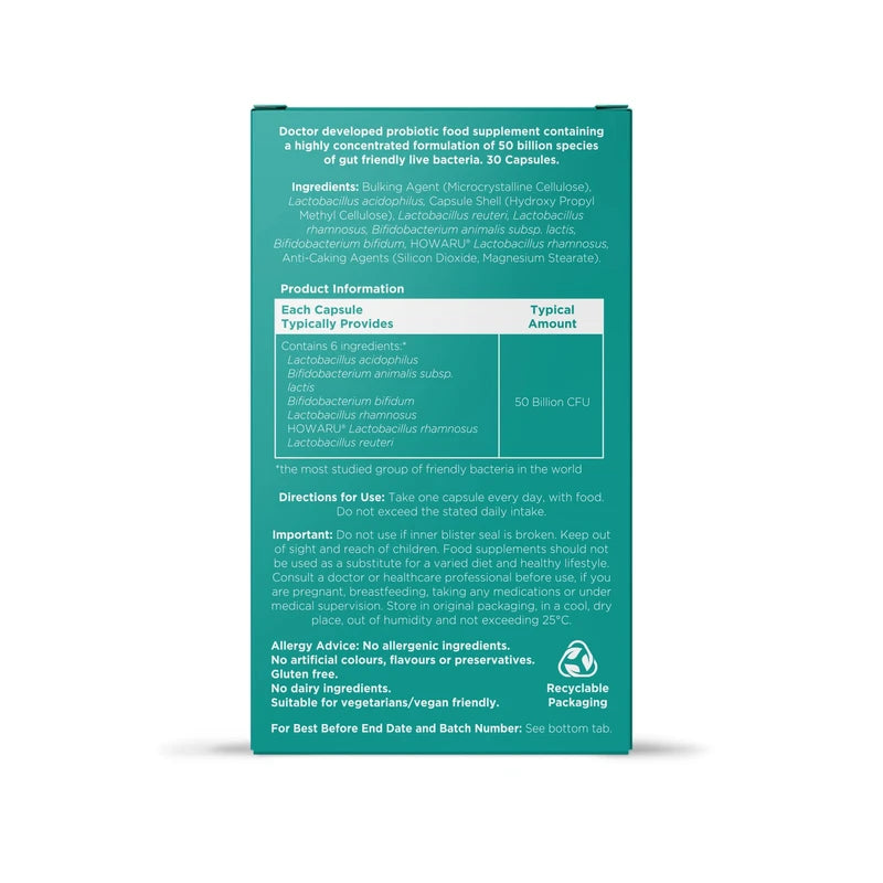 The Better Gut Probiotic for Women 35+,30 Day Supply 50 Billion CFU,6 Strain Blend,Supports Gut Health,Mood,Sleep,Bone Density,Perimenopause and Menopause Support,No Refrigeration,Vegan & Gluten-Free