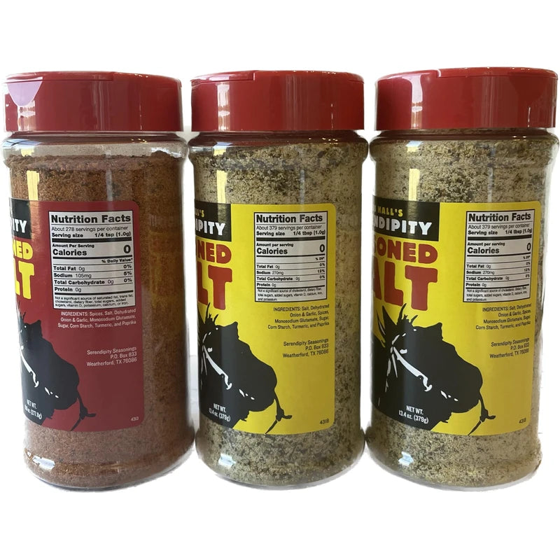Serendipity Seasoned Salt Multi-Pack Seasoning Blend