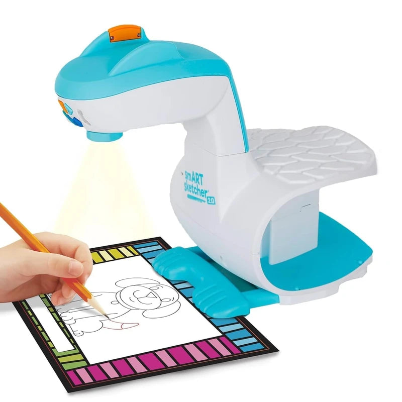 Flycatcher Flycatcher Toys smART Sketcher 2.0, Drawing Projector for Kids, Art Projector for Tracing,Kids Toys,Birthday Gift for age 5+,Art Supplies for Kids 5-8