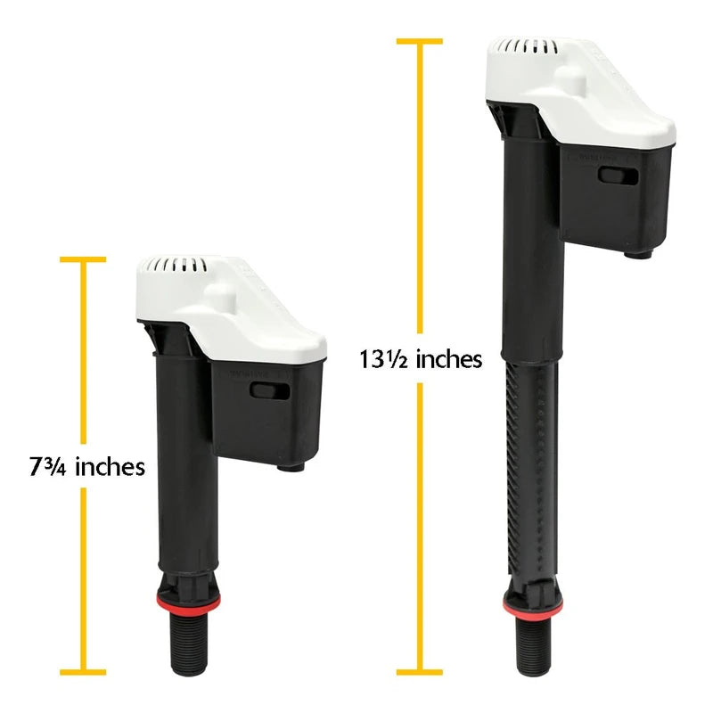 Korky 4010PK Universal Complete Toilet Repair - Stops Running Leaking Noisy Toilets - Easy to Install - Made in USA, 10-1/4" x 6-3/8" x 3-1/2"