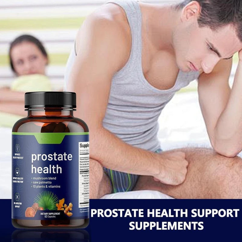 Prostate Health Capsules Natural Support for Men’s Wellness 60 Count US