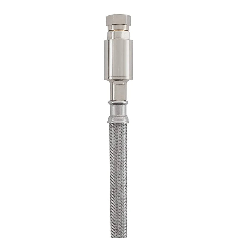 Eastman Flood Defender Dishwasher Installation Kit, 6 Ft. Supply Line, Built-in Auto Shutoff Valve, 3/8 In. Compression, 3/4 In. FHT and 3/8 In. MIP Elbows, Stainless Steel Dishwasher Connector, 98556