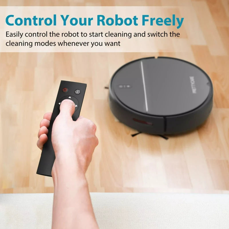 PrettyCare Robot Vacuum Cleaner Model C1 with 2800Pa Featured Carpet Boost - NEW