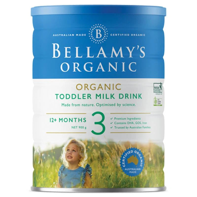 Bellamy's Organic Step 3 Toddler Milk Drink 900g