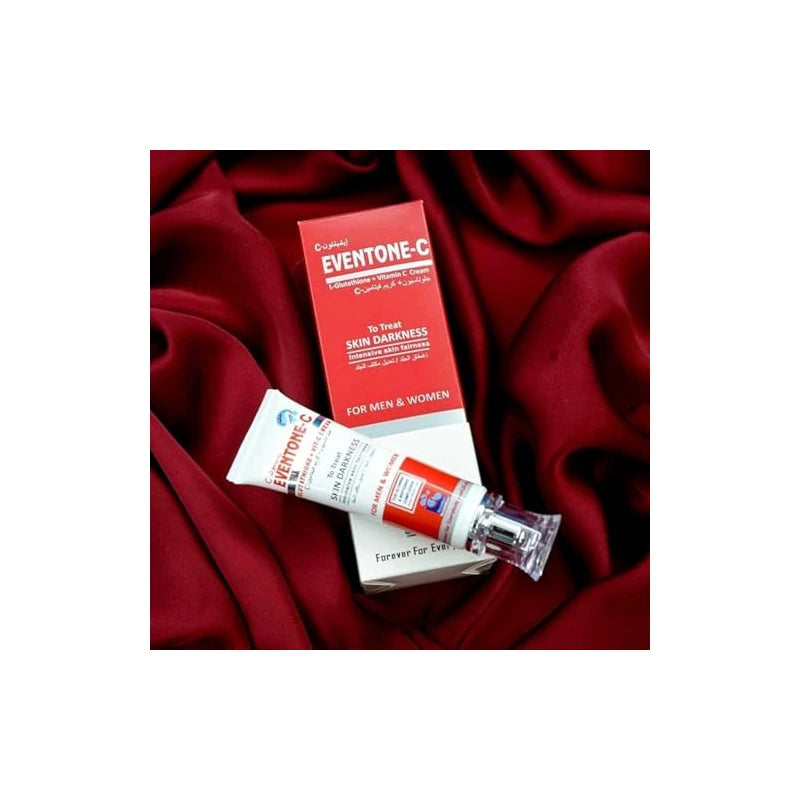 Eventone-C Skin Whitening Cream by Britain's Beauty | L-Glutathione & Vitamin C Cream for Intensive Fairness Treatment | For Men & Women | 50ml