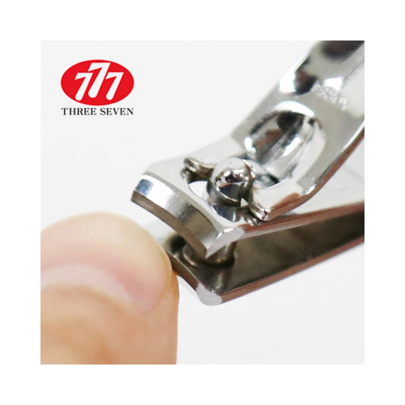 Genuine 777 Three Seven Nail Clippers Toenail Clipper Set Collection, 01. 777 BASIC SILVER Black / 정품 777 쓰리쎄븐 손톱깎이 발톱깎이 세트 모음, 01. 777 BASIC SILVER 블랙