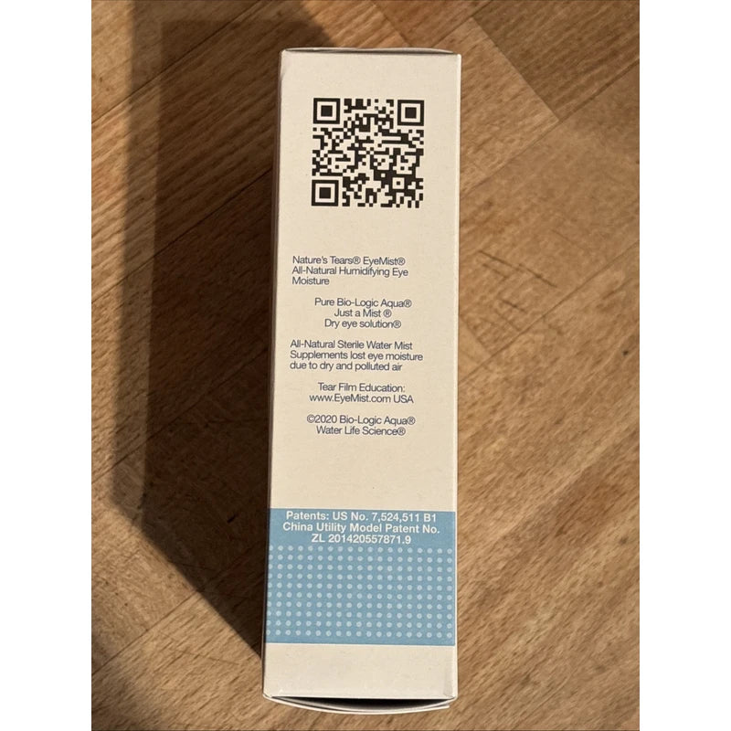 Natures Tears Eye Mist Eyemist Spray Dry Eye Bio-Logic Aqua DISCONTINUED Sealed