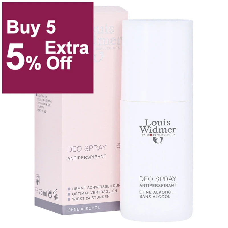 Louis Widmer Deo Spray Unscented 75 ml