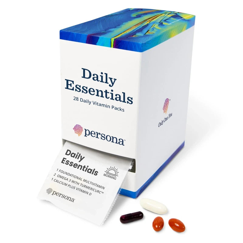 Persona Nutrition Daily Essentials Multivitamin Pack for Women & Men 28 Pack ...