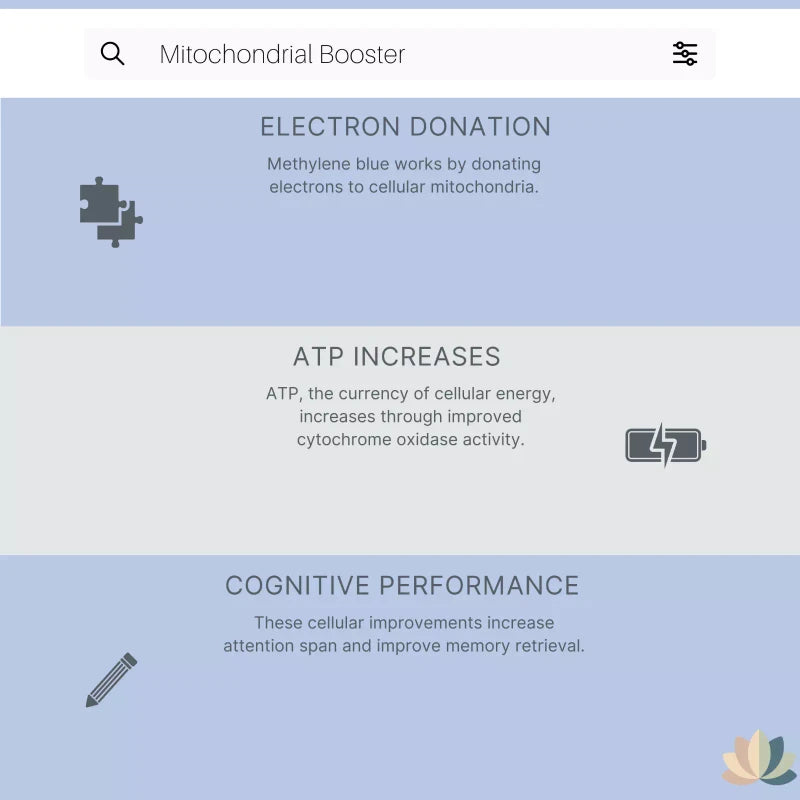 LIV Methylene Blue USP Pharmaceutical Grade 1% | 600mg • 2oz - 60mL