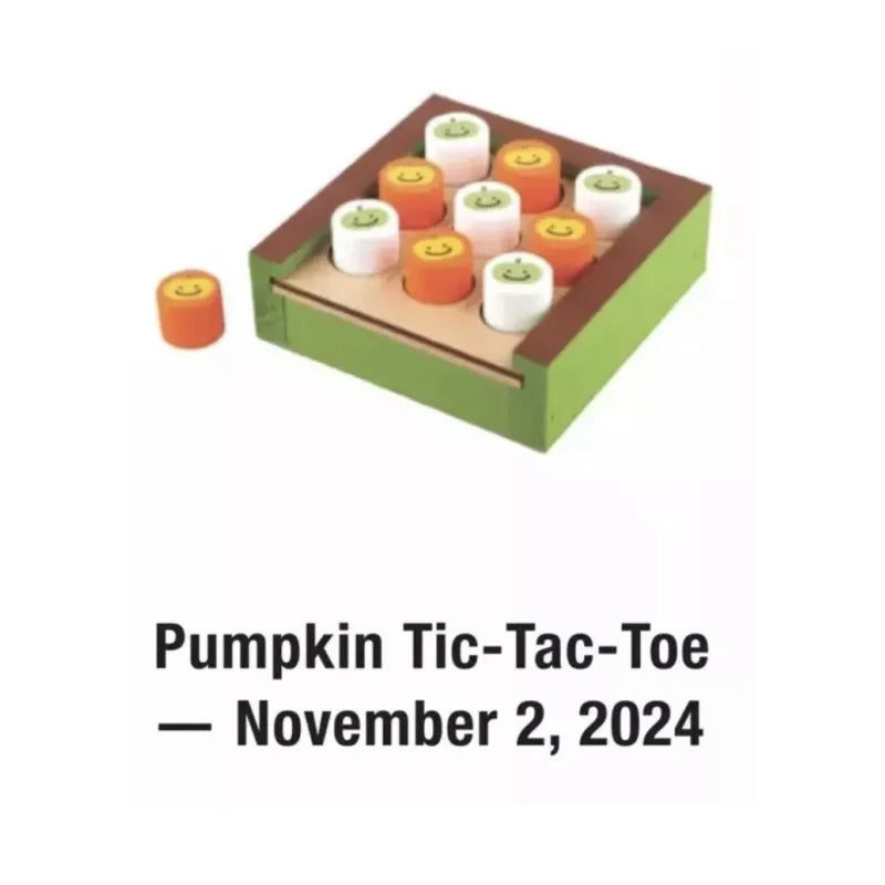 The Home Depot Home Depot Kids Workshop Kit Pumpkin Tic Tac Toe Halloween W/ Pin November 2024