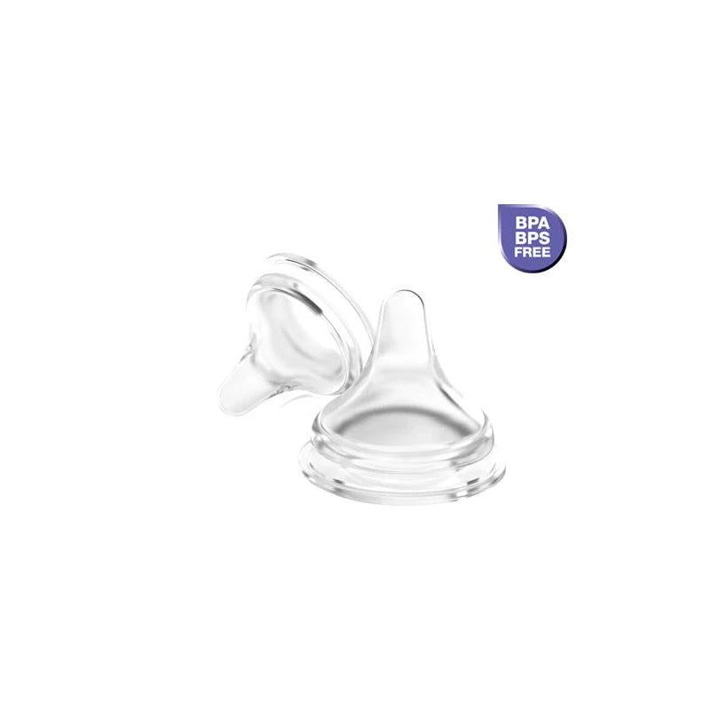 LANSINOH NATURAL WAVE SLOW FLOW TEAT 2PIECES