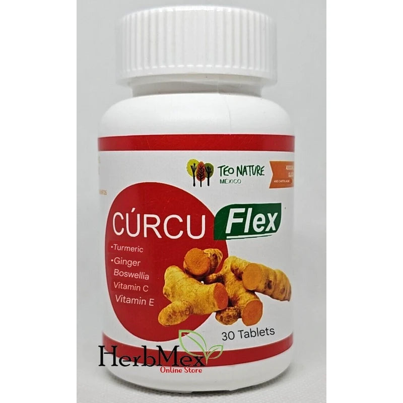 Teo nature mexico Curcu flex turmeric ginger vitamin c vitamin e glucosamine curcuma curcuflex