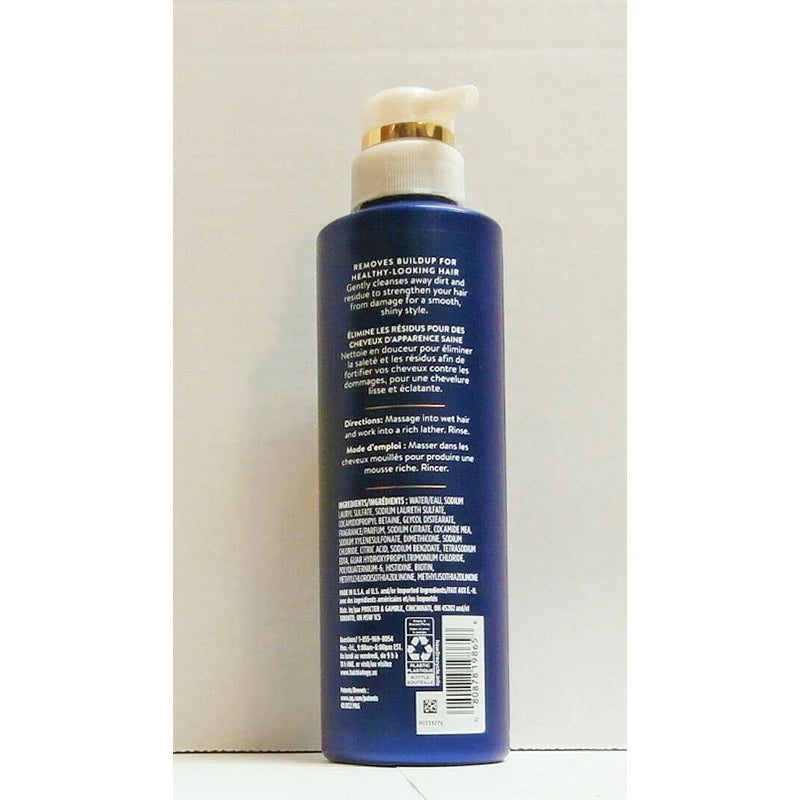 HB hair biology STRENGTHENING SHAMPOO LONG & REVITALIZED *2 BTLS* 12.8oz each