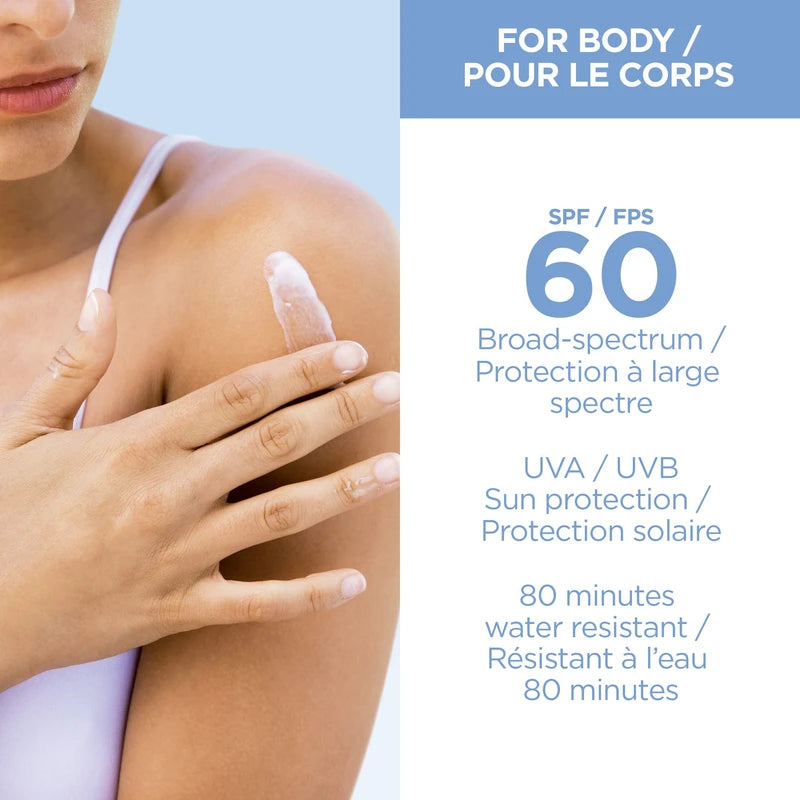 Garnier Ombrelle Sensitive Expert Body Lotion SPF 60, Hypoallergenic, For The Most Sensitive Skin, 200 mL