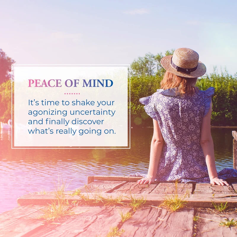 Check Mate Infidelity Test Kit - 10 Tests - Check your spouse, boyfriend, girlfriend, partner.