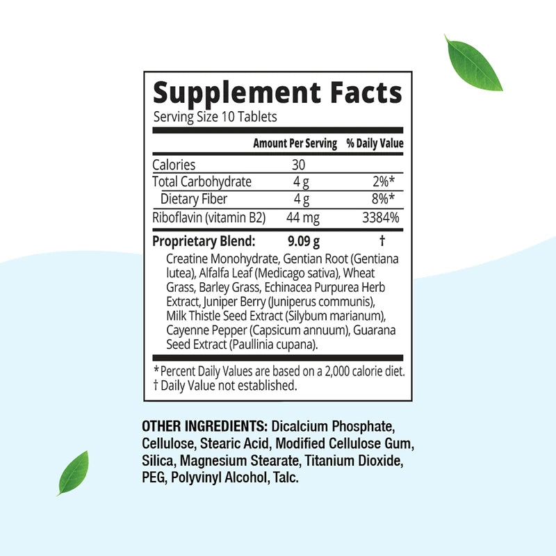 Herbal Clean Herbal Clean - QTabs Same-Day Detox, Portable and Discreet, 10 Tablets