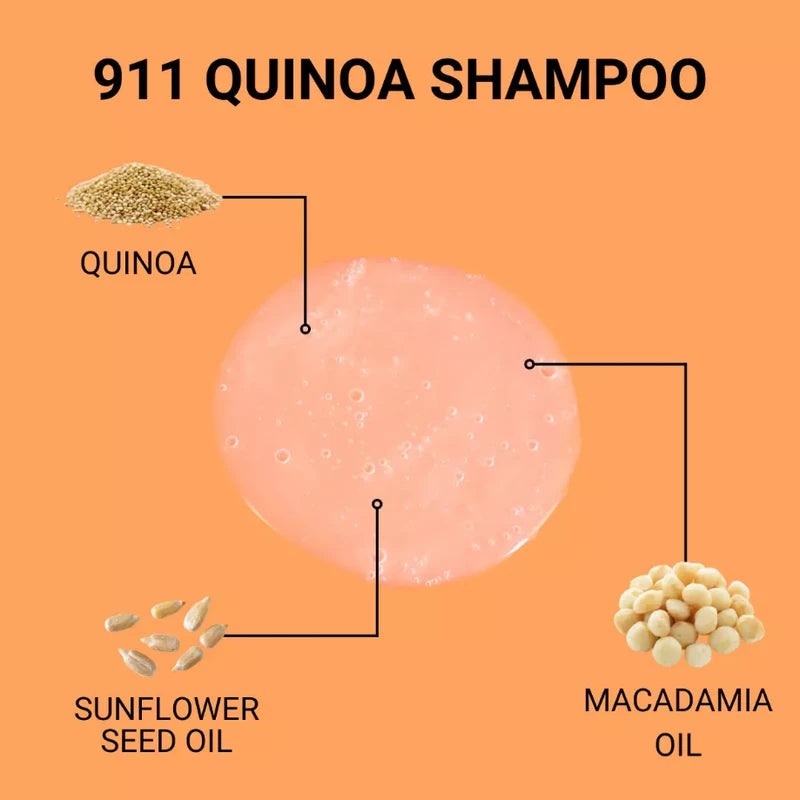 Biotop Professional 911 Quinoa Shampoo & Conditioner LITER DUO, 33.8 Fl Oz each