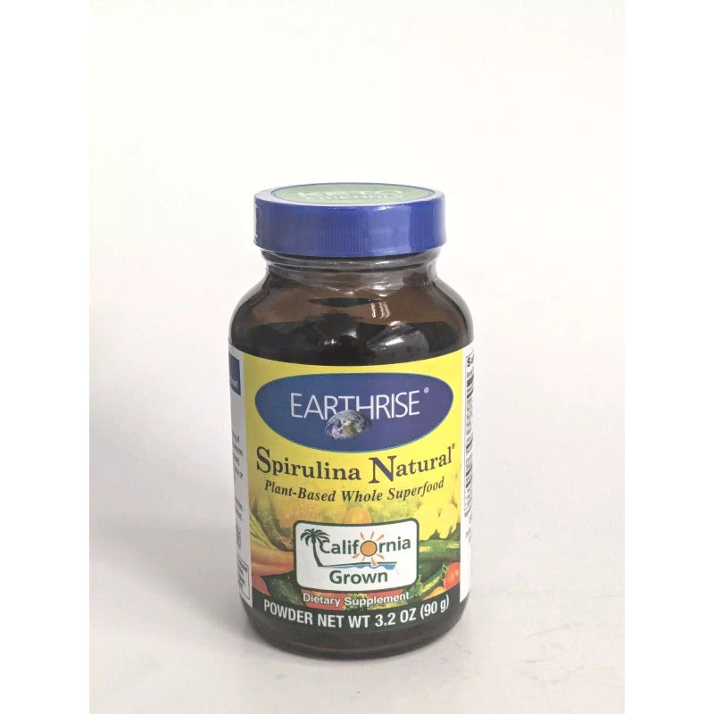 Earthrise Spirulina Natural Plant-Based Whole Superfood Powder 3.2 Oz Exp 11/24