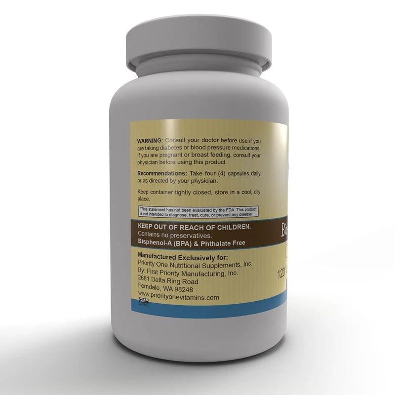 Priority One Vitamins, Bio-Candida Care 120 Capsules, Support Healthy Digestion for Those Seeking Small intestinal Bacterial Balance.* Exclusive Formulation by Dr. Mona Morstein