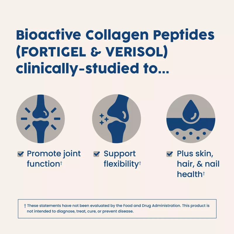 NativePath Joint Health Collagen Peptides with Fortigel and Verisol, 225 g, 7.9