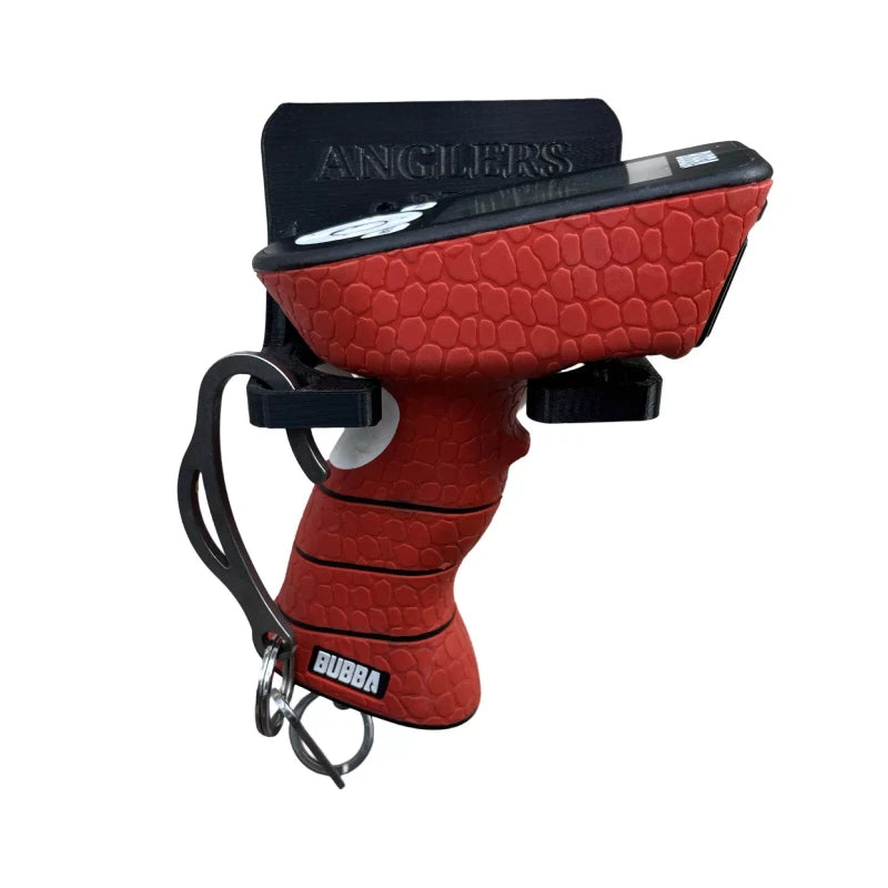 Anglers 3D Outpost Bubba Smart Fish Scale Holder Mount For Tournament Bass Fishing - Adhesive