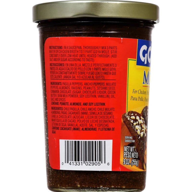 Goya Foods Mole Authentic Mexican Style, 9 Ounce