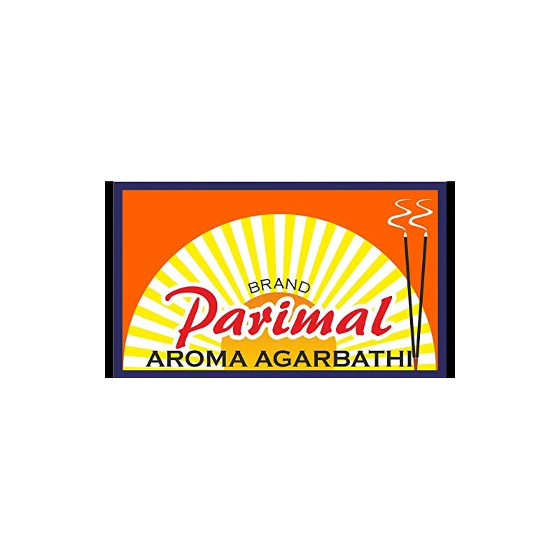 Parimal Sacred Scents Natural Pure Rose Incense Sticks Box | 6 Packs of 28 Grams in a Box | Export Quality