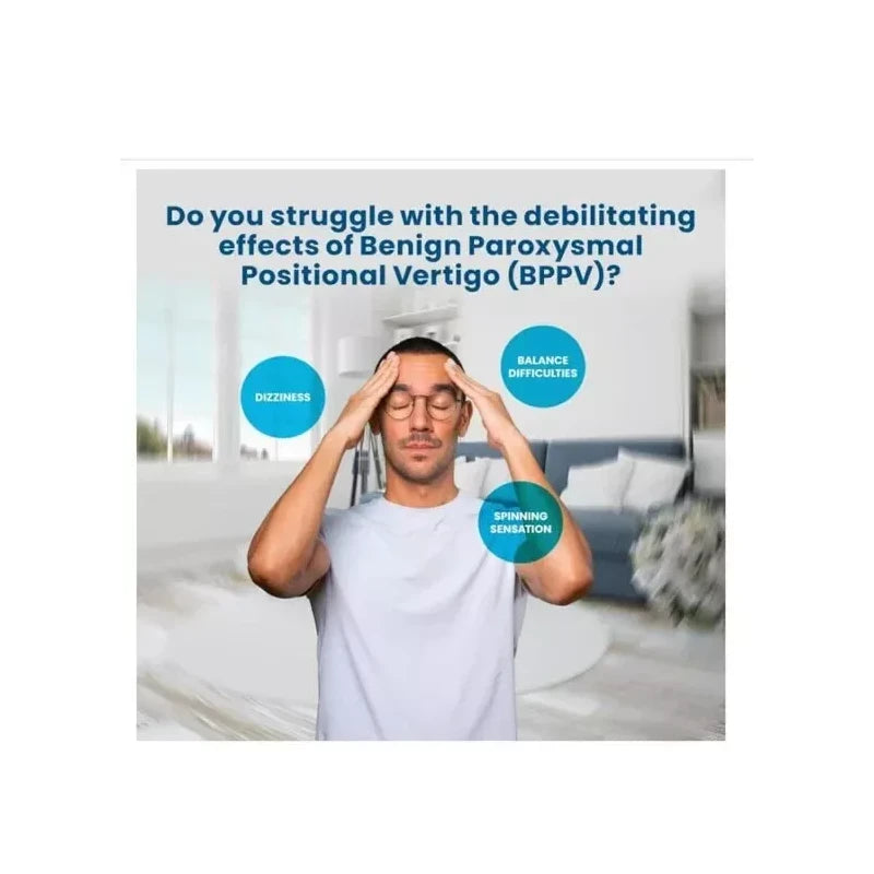 Dizzy Fix Vertigo Exercise Trainer for Home Use Drug- Safe & Natural