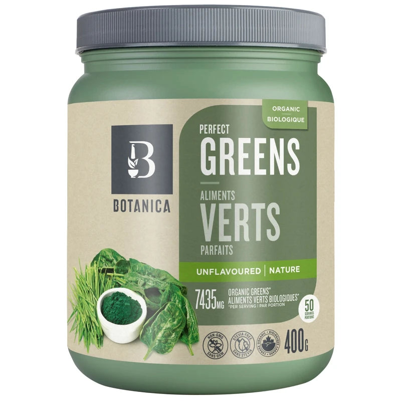 Botanica Perfect Greens Certified Organic, Unflavoured (400g)