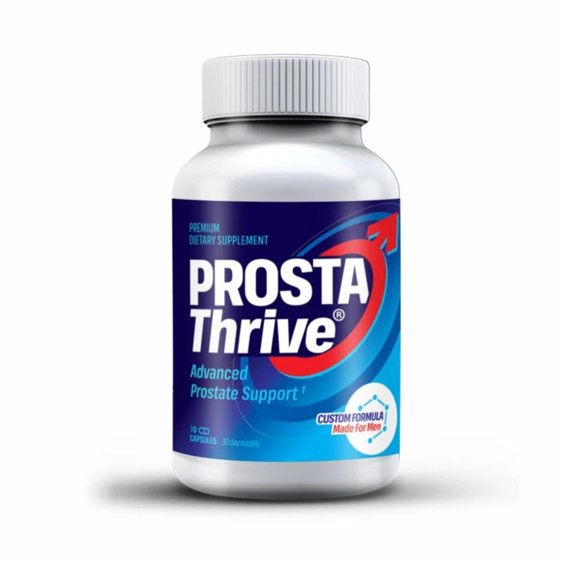 ProstaThrive - Experience Restful Nights, Boosted Energy in The Morning, Healthy Bathroom Habits, and a Robust Urine Stream - Revitalize Your Prostate Health - 60 Capsules - 1Pack
