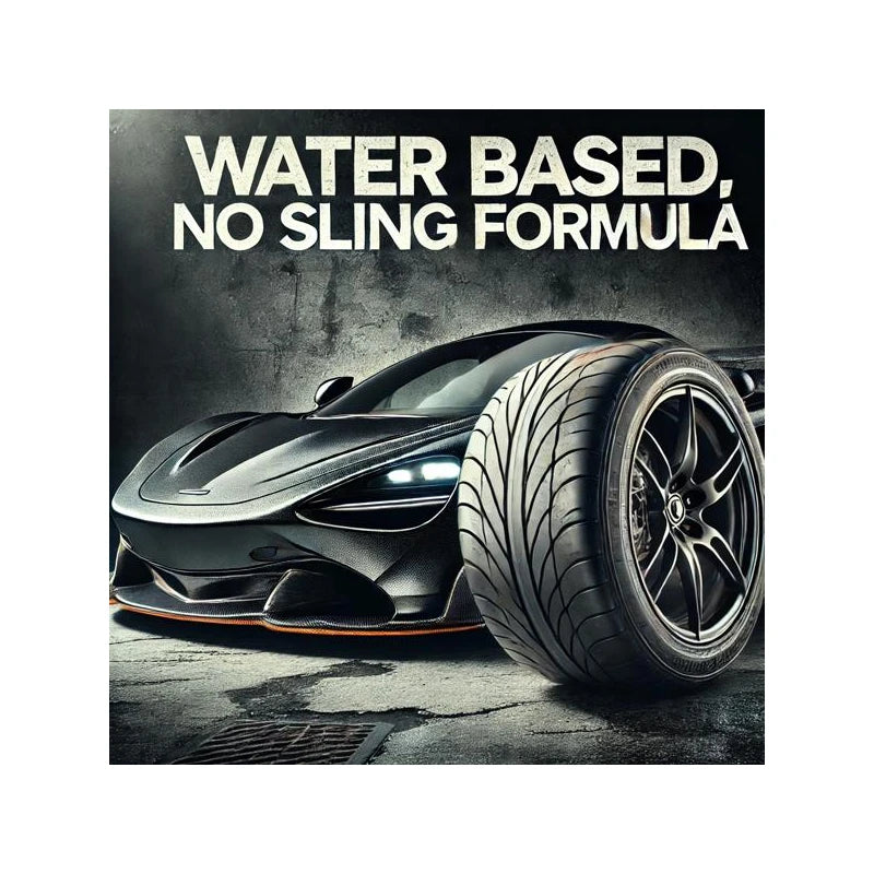 DETAIL STUDIO BLACK OUT WATER BASED TRIM & TIRE DRESSING - Color: 32 oz