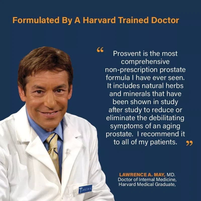 Prosvent Prostate Supplement for Men with Clinically Effective Beta Sitosterol