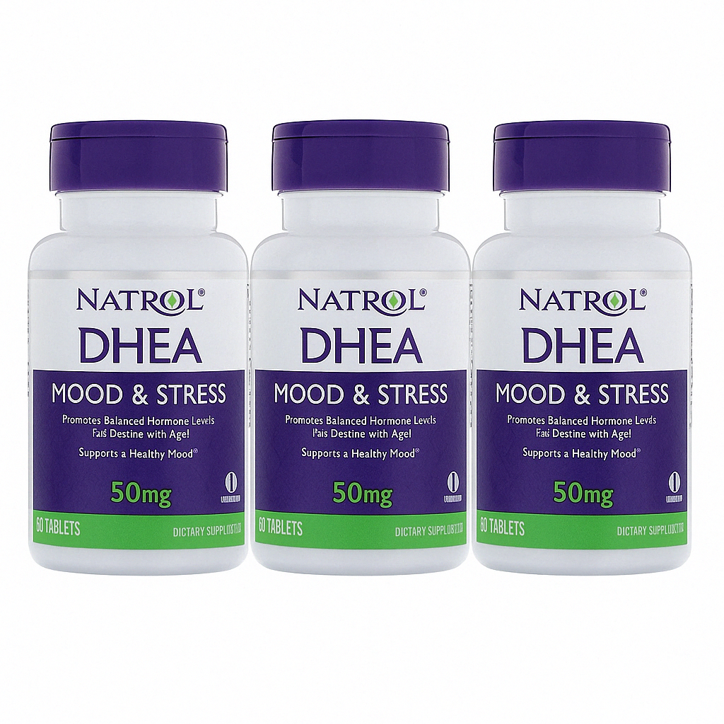 3 Pack DHEA TABS 50 MG 60 2 Pack 60 Count