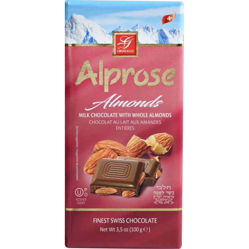 Alprose Swiss Chocolate Variation 9-Pack of Chocolate Bars - Kosher