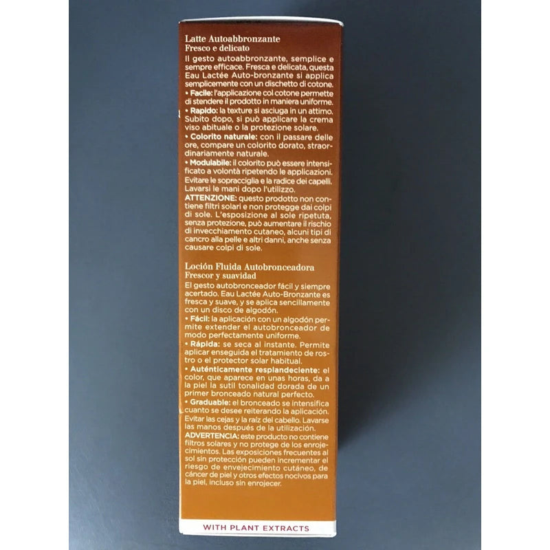 Clarins Liquid Bronze Self Tanning For Face And Décolleté 125ml New Boxed Sealed