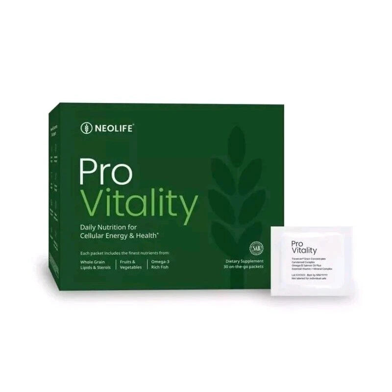 NeoLife Pro Vitality for Cellular Energy & Health - 30 Packets - New! Exp 7/2026