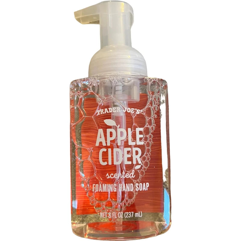 Trader Joe's Apple Cider Scented Foaming Hand Soap, 8 Fl Oz (Pack of 1)
