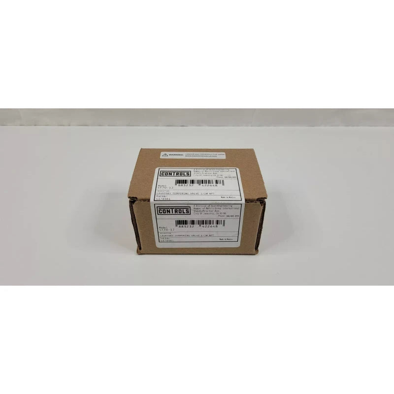 Acorn Controls ST70-12 Tempering Valve, 1/2" In. NPT, Brass, 125 PSI NEW SEALED