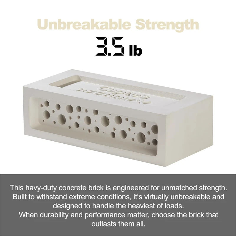 Bee Brick, Solitary Bee House for Mason Bees & Leaf Cutter Bees